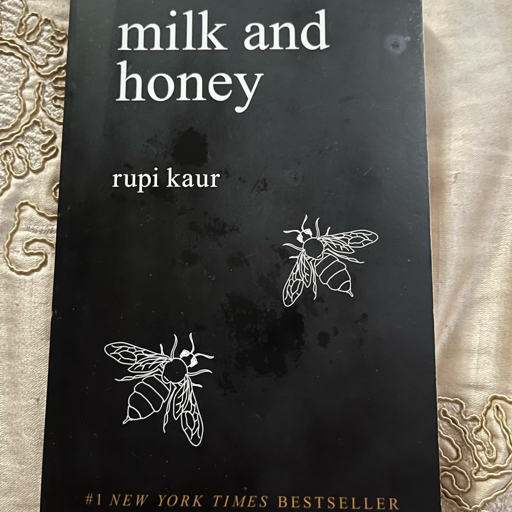 Milk and Honey by Rupi Kaur - Black Cover